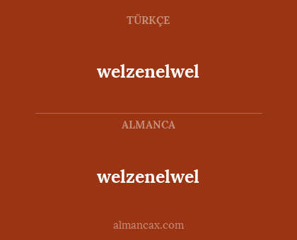 welzenelwel - welzenelwel