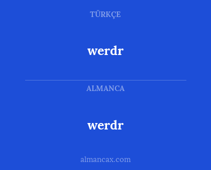 werdr - werdr