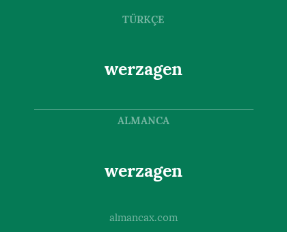 werzagen - werzagen