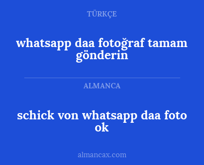 schick von whatsapp daa foto ok - whatsapp daa fotoğraf tamam gönderin