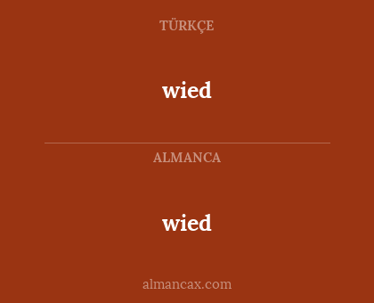 wied - wied