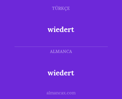 wiedert - wiedert