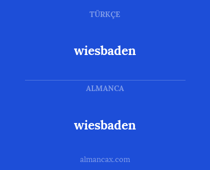 wiesbaden - wiesbaden
