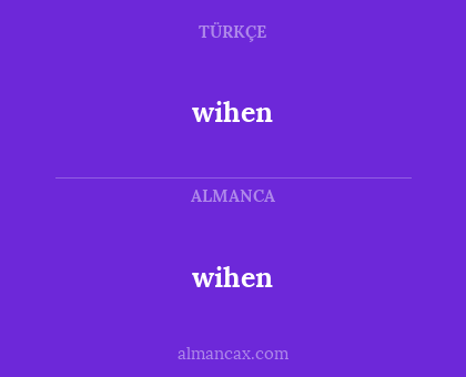 wihen - wihen