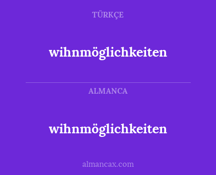 wihnmöglichkeiten - wihnmöglichkeiten