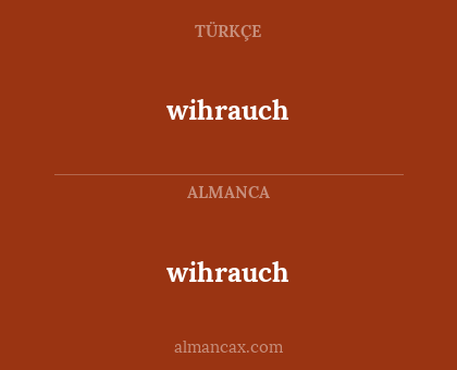 wihrauch - wihrauch