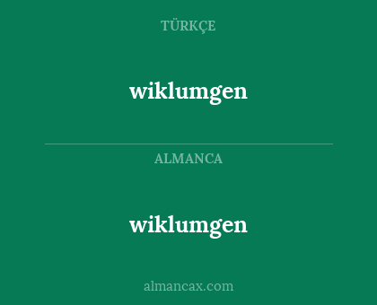 wiklumgen - wiklumgen