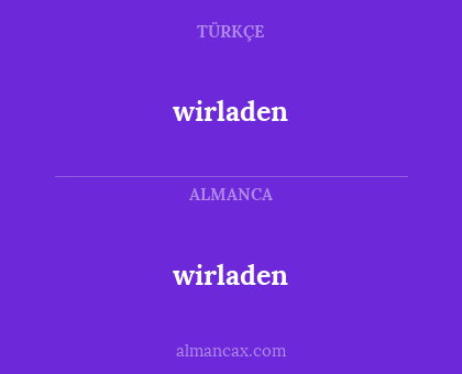 wirladen - wirladen
