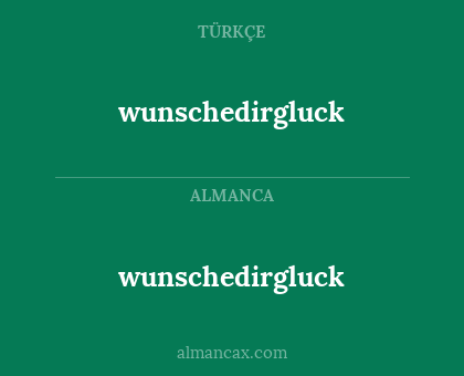 wunschedirgluck - wunschedirgluck