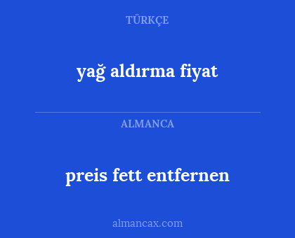 preis fett entfernen - yağ aldırma fiyat