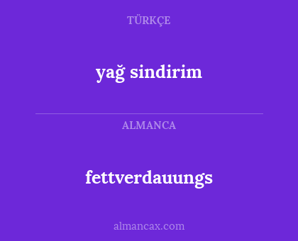 yağ sindirim - fettverdauungs