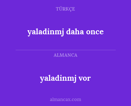 yaladinmj vor - yaladinmj daha once