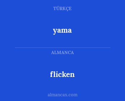 yama - flicken