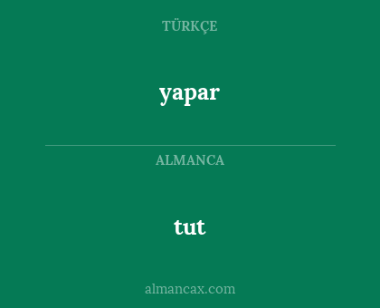 tut - yapar