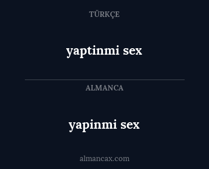 yapinmi sex - yaptinmi sex