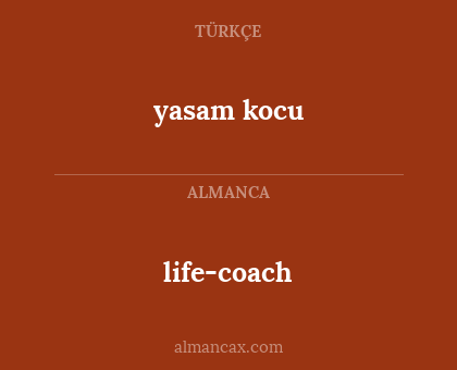 life-coach - yasam kocu