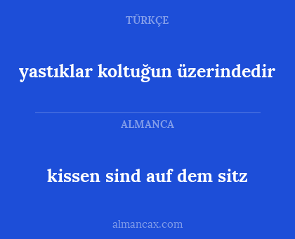 kissen sind auf dem sitz - yastıklar koltuğun üzerindedir