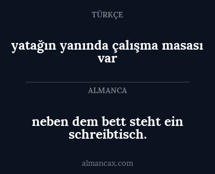 neben dem bett steht ein schreibtisch. - yatağın yanında çalışma masası var