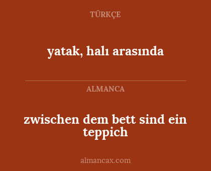 yatak, halı arasında - zwischen dem bett sind ein teppich