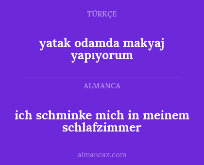 ich schminke mich in meinem schlafzimmer - yatak odamda makyaj yapıyorum