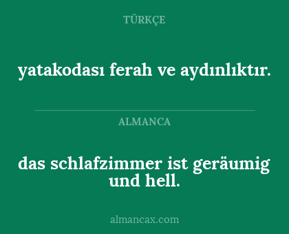 yatakodası ferah ve aydınlıktır. - das schlafzimmer ist geräumig und hell.
