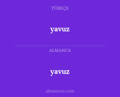 yavuz - yavuz