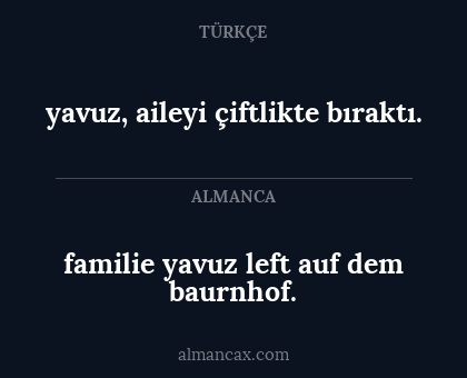 yavuz, aileyi çiftlikte bıraktı. - familie yavuz left auf dem baurnhof.