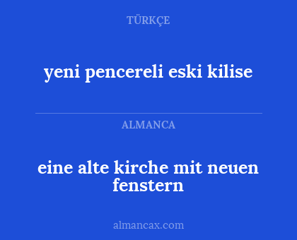 yeni pencereli eski kilise - eine alte kirche mit neuen fenstern