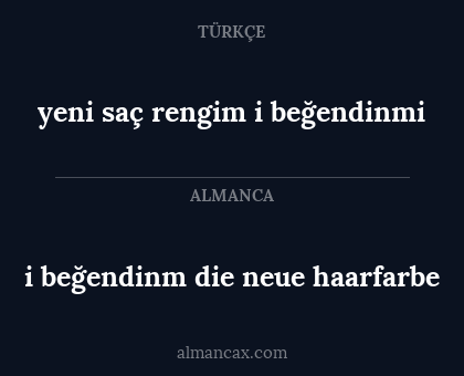 i beğendinm die neue haarfarbe - yeni saç rengim i beğendinmi