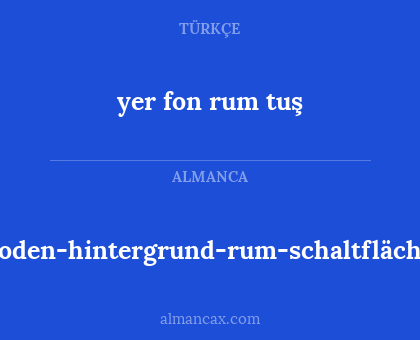 boden-hintergrund-rum-schaltfläche - yer fon rum tuş