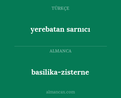 basilika-zisterne - yerebatan sarnıcı