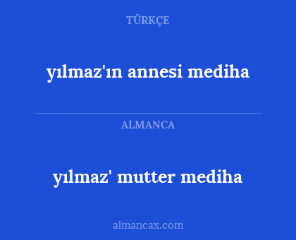 yılmaz' mutter mediha - yılmaz'ın annesi mediha