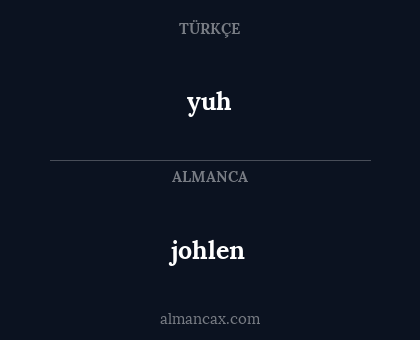 johlen - yuh