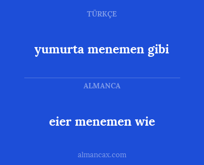 eier menemen wie - yumurta menemen gibi