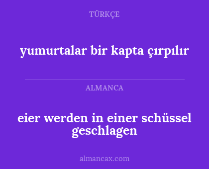 yumurtalar bir kapta çırpılır - eier werden in einer schüssel geschlagen