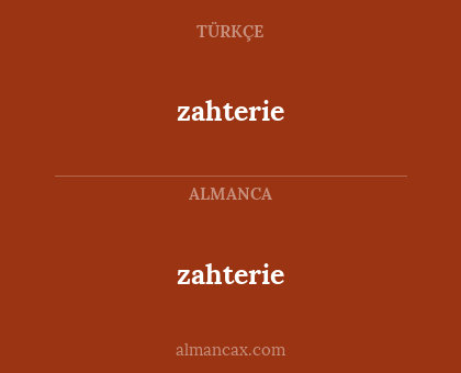 zahterie - zahterie