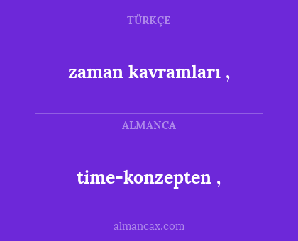 time-konzepten
, - zaman kavramları
,