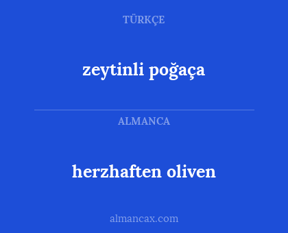 zeytinli poğaça - herzhaften oliven
