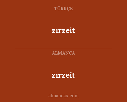 zırzeit - zırzeit