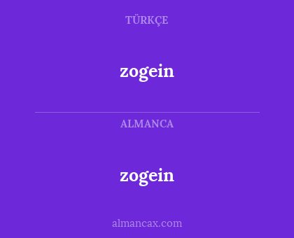 zogein - zogein