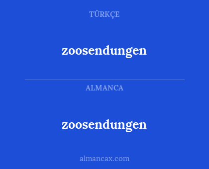 zoosendungen - zoosendungen