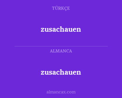 zusachauen - zusachauen