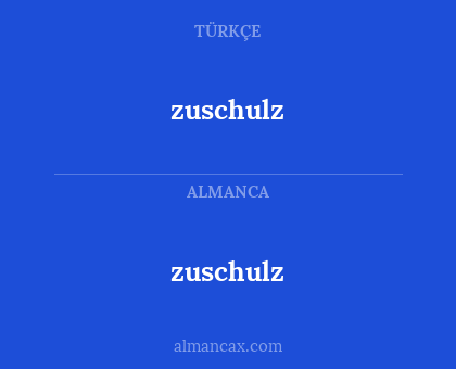 zuschulz - zuschulz