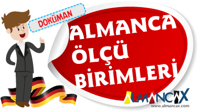 Almanca Ölçüler, Almanca Ölçü Birimleri