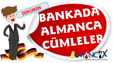 Almanca Bankada Kullanılan Diyaloglar ve Cümleler