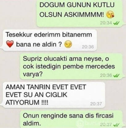 en komik whatsapp mesajlari 2 En Komik WhatsApp Mesajları