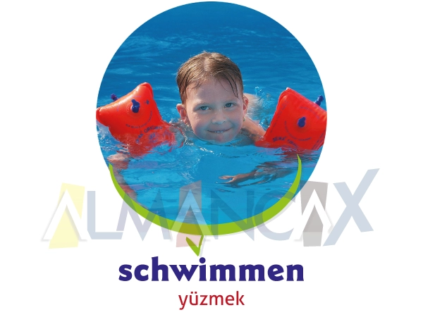 Duitse stokperdjies - swemmen - Swem