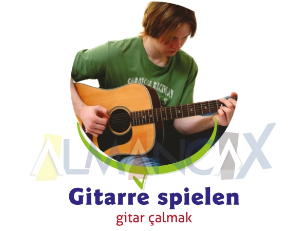 Almanca Hobiler - Gitarre spielen - Gitar Çalmak