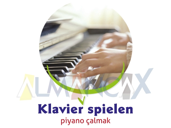 Duitse hobby's - Klavier spielen - Piano spelen