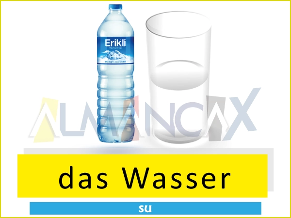 जर्मन पेय - das Wasser - पानी